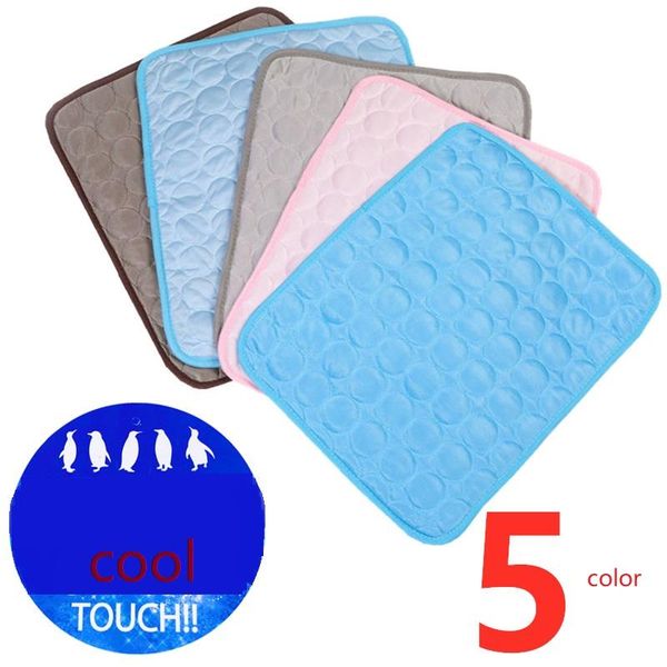

cat beds & furniture summer dog mat cooling pad for dogs blanket sofa breathable pet bed washable