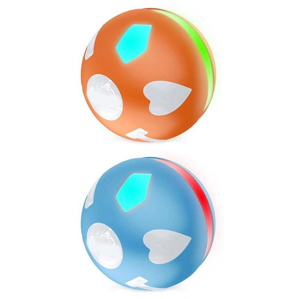

pet toy ball smart induction bumper usb electric p led rolling flash fun cat toys