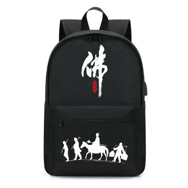 

backpack fashion women's men's female male anti theft lapbackpacks chinese style travel bags usb charger mochila 2021