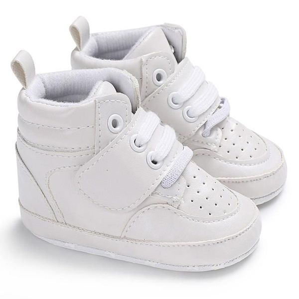 

ins fashion baby boys pu shoes footwear high soft sole first walkers antislip