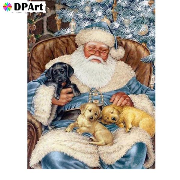 

diamond painting 5d full square/round drill santa clause daimond rhinestone embroidery cross stitch mosaic m1202
