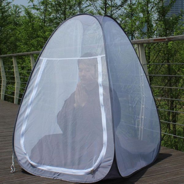 

buddhist meditation tent single mosquito net temples sit-in standing shelter cabana quick folding outdoor camping tents and shelters