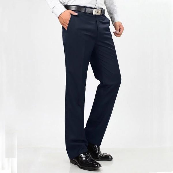 

48 50 52 54 56 oversized men's straight loose casual pants 2021 autumn business brand professional black