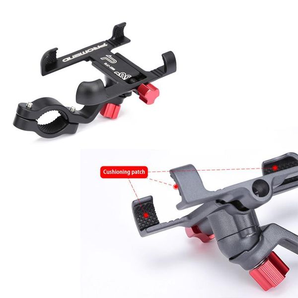 

car & truck racks 2 color practical bicycle phone holder handbar clip navigation bracket mountain bike cycling tools outdoor