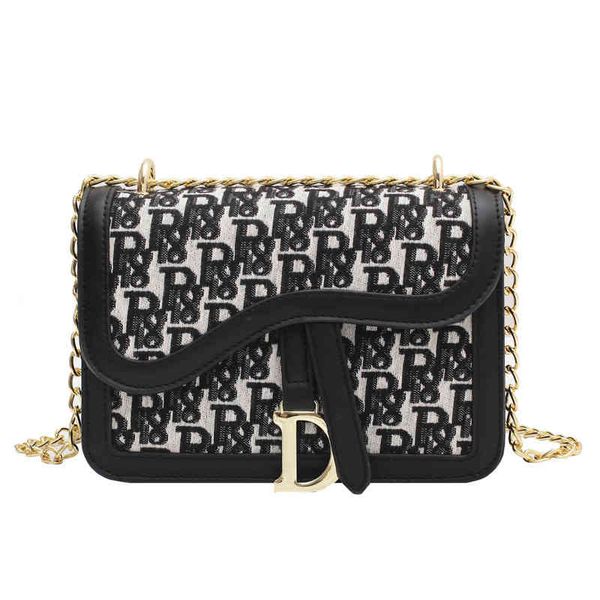 

classic bag women new letter small square bag women's single shoulder purse