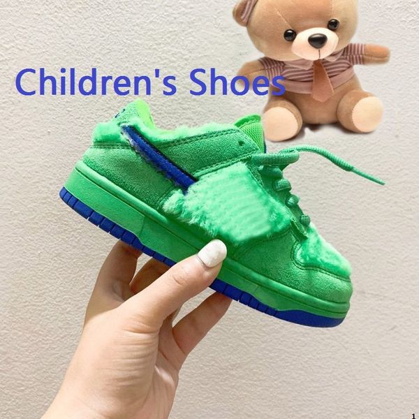 

2021 infant dunks childrens running boys girls kids shoes kid sports white children 1 trainers baby sneakers size 26-35