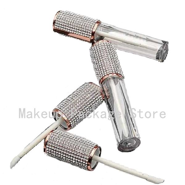 

storage bottles & jars 30/50pcs round empty lip gloss tube high grade clear plastic filling bottle cosmetic packaging container containers