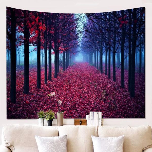 

tapestries landscape wall cloth hanging background painting tapestry decoration blanket beach towel mat table