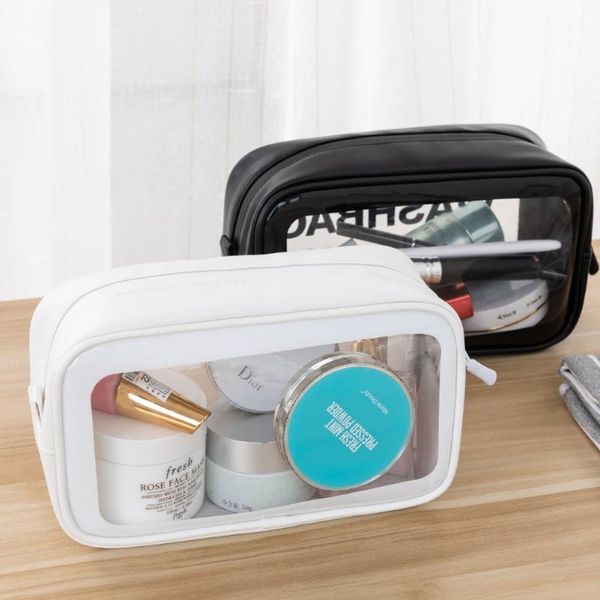 

travel makeup bag women men large waterproof toiletries cosmetic organizer case necessaries make up wash toiletry bags & cases