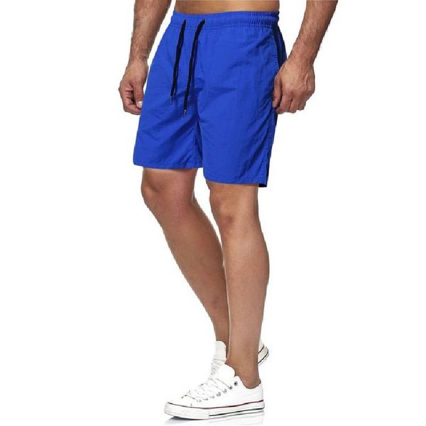 

men's shorts 2021 summer trade casual five-minute dry solid color beach pants fitness spot, White;black
