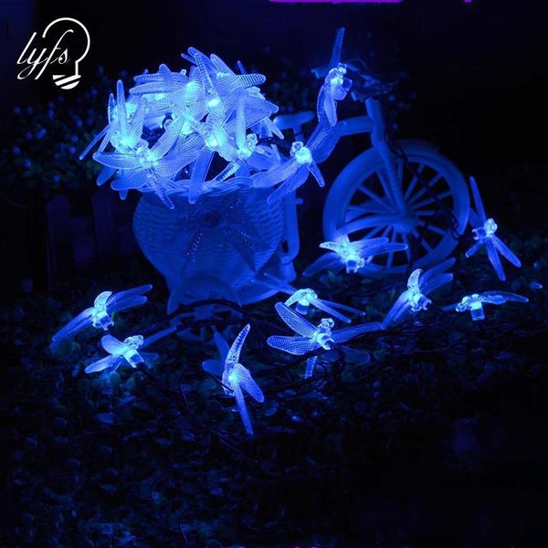 

solar lamps 4m 20led light string indoor/outdoor waterproof fairy lighting for garden courtyard wedding party holiday decoration