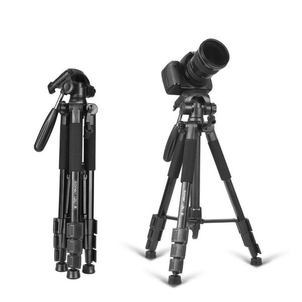 

portable game players zomei tripod z666 professional travel aluminium camera accessories stand with pan head for dslr
