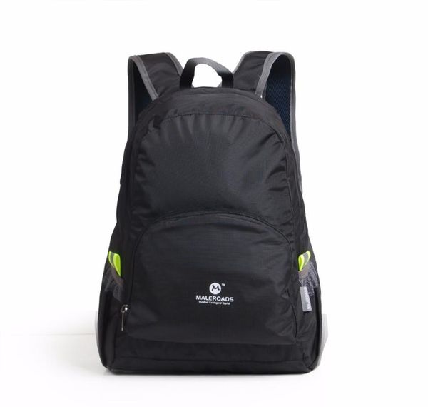 

lightweight packable backpack hiking daypack 30l black travelling cycling school air backpacking for men women outdoor bags