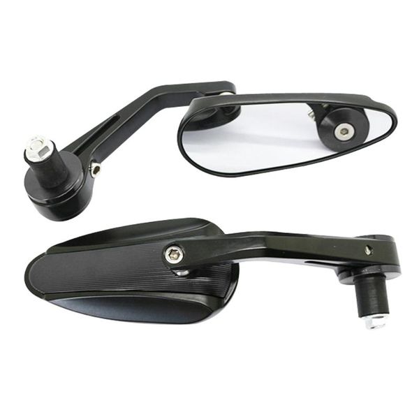 

motorcycle mirrors universal handle bar end rearview motorbike handlebar scooter side