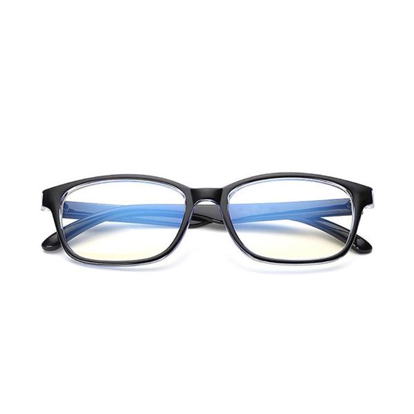 

anti blue rays glasses women men computer goggles reading fashion uv400 radiation-resistant sunglasses frames, Black