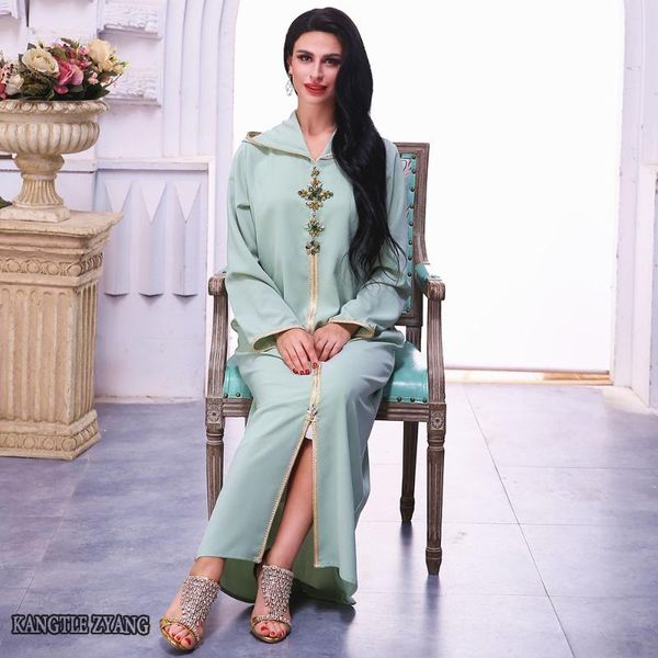 

ethnic clothing abaya dubai turkey islam muslim arabic long dress kaftan dresses abayas for women caftan marocain robe musulmane djellaba fe, Red