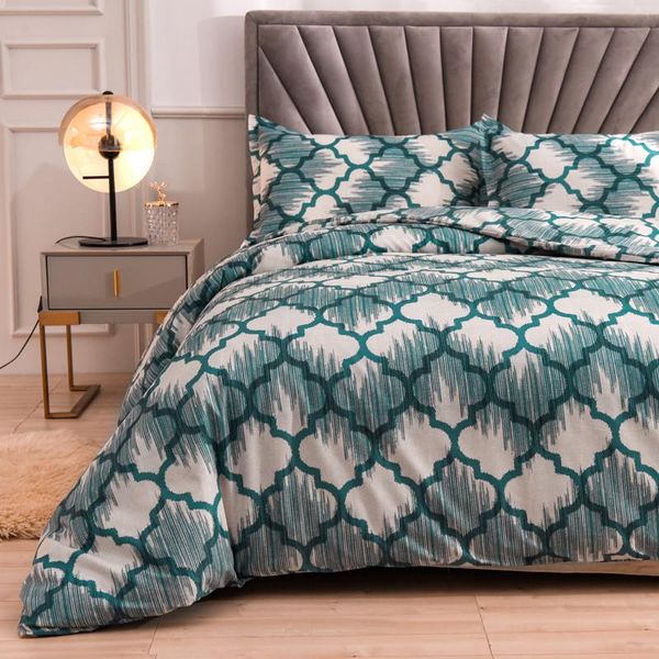 

bedding sets luxury geometry set king duvet cover comforter  bedclother