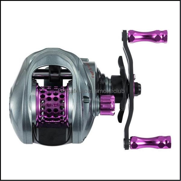 

sports & outdoors baitcasting reels fishband power wind pw100 tra-light carbon micro-throwing reel anti-explosion line baitcast fishing tack