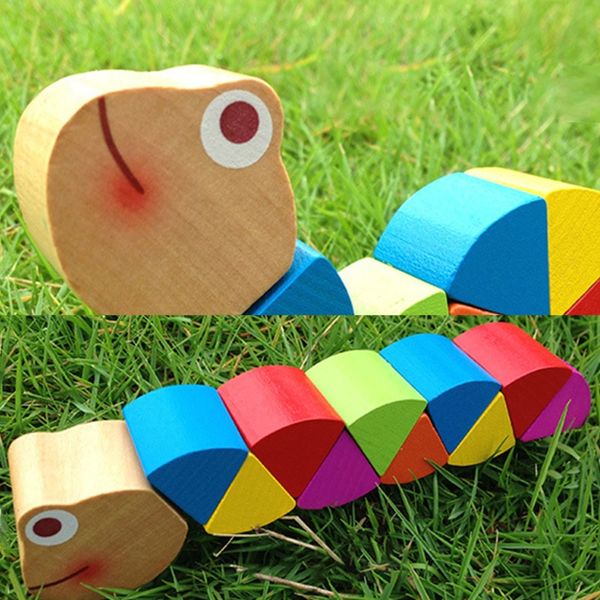 

40JC Baby Block Toy Creative Crawling Toy Developmental Toy 3D Puzzle Block Early Learning DIY Twisting Block for Baby Infant