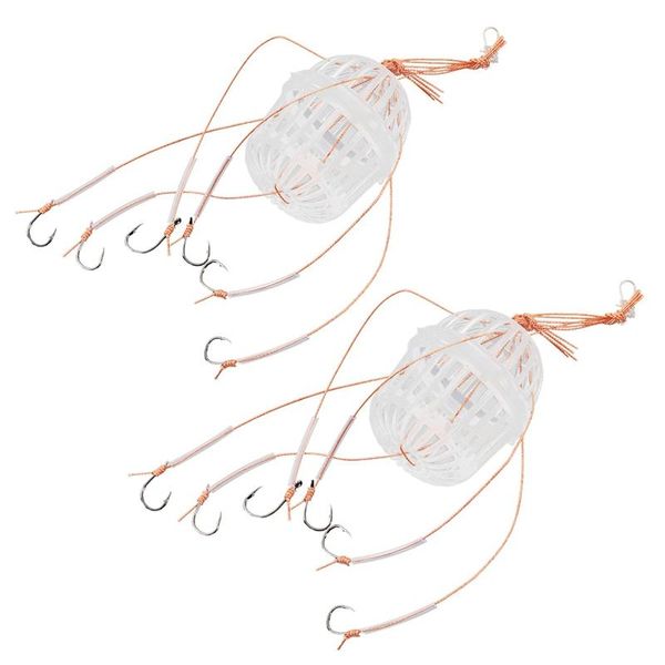 

fishing hooks 2x explosion hook tackle sea box monsters strong carbon steel plastics carp spherical 12 & 10