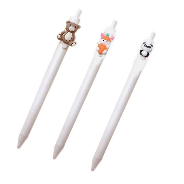 

gel pens x3uc novelty retractable black pen nib decompression refillable