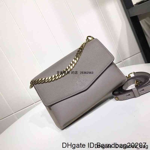 

brand charm2019 original pure kira litchi grain cowhide single shoulder messenger chain decoration woman package three-colour 2