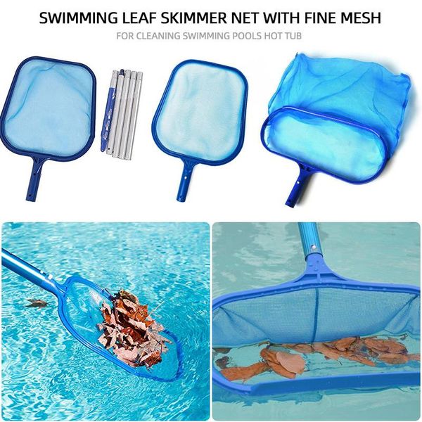 

pool & accessories cleaning net professional tool salvage mesh skimmer leaf catcher bag home outdoor swimming cleaner accessorie