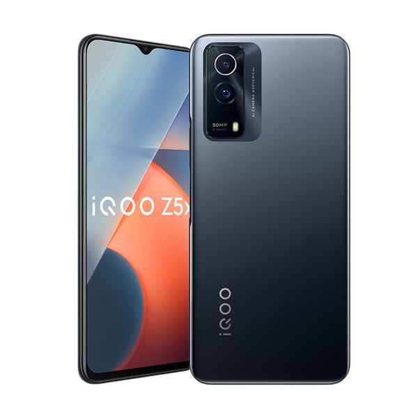 Original Vivo IQOO Z5X 5G Telefone Celular 6GB 128GB Rom Octa Core MTK Dimensividade 900 Android 6.58 