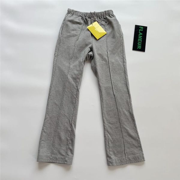 

men's pants men women 1:1 drawstring embroidered logo letters trousers track 2021ss vujade kenijima sweatpants, Black