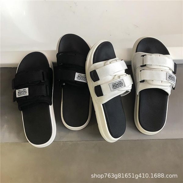 

slippers men's sandals summer beach couple outdoor wear chl-x28, Black