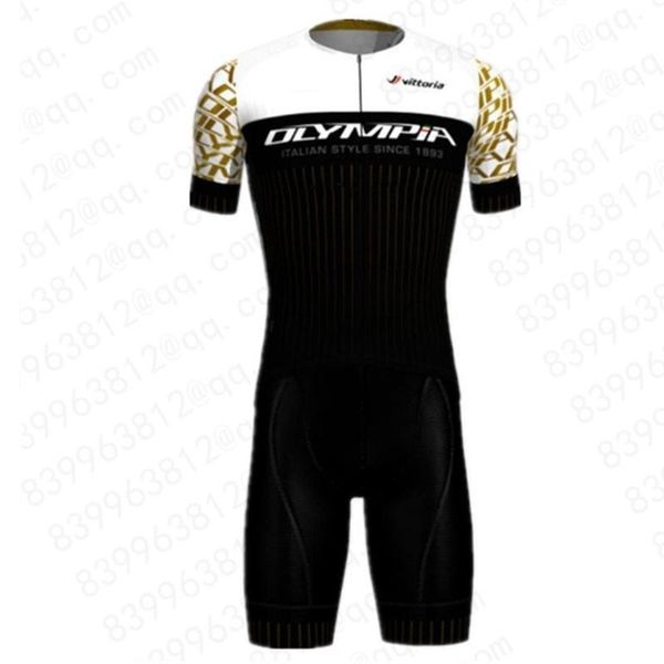 

racing sets 2021 olympia italian team men cycling clothing set triathlon ropa ciclismo jersey jumpsuit mtb jacket maillot bike skinsuit, Black;blue