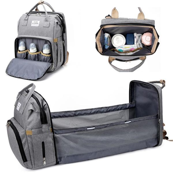 

diaper bags mother bags, large capacity backpacks and cribs, portable baby care