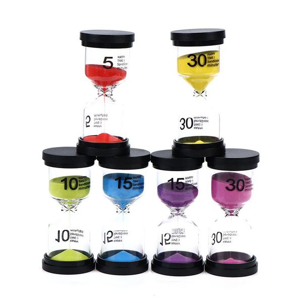 

other clocks & accessories 5/10/15/30 minutes sand watch hourglass sandglass cook clock children gift timer home decoration