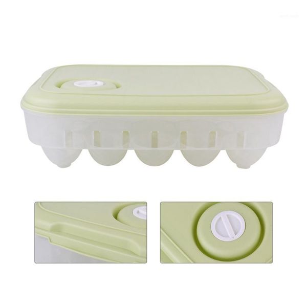 

refrigerator 20 eggs storage box organizer with lid egg container dispenser