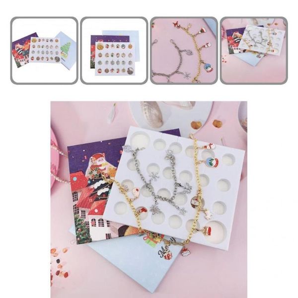 

earrings & necklace accessory 1 set stylish girls jewelry advent calendars cartoon pendant for cosplay, Silver