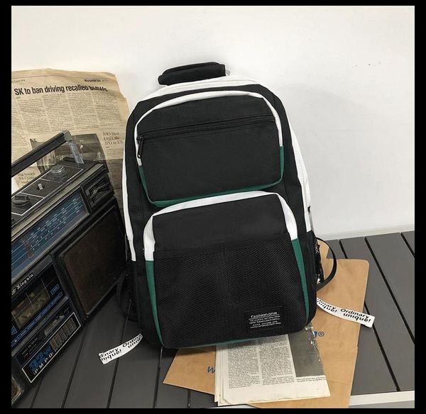 

harajuku ulzzang men's large-capacity tide brand japanese backpack