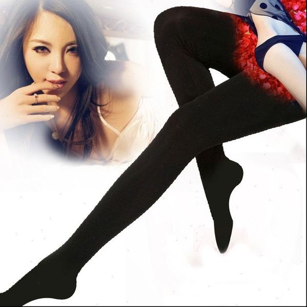 

women winter warm leggings womens legging skinny stretch fleece pants casual faux velvet ankle length knitted thick slim, Black