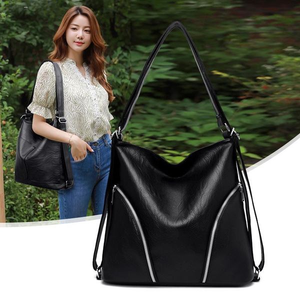 

evening bags large capacity women hobos bag 2021 multifunction vintage female messenger designer shoulder handle sac a main