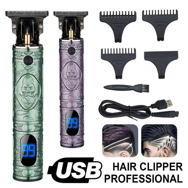 

hair clippers electric clipper professional men t-outliner trimmer barber shaving machine vintage cordless haircut cutter shaver