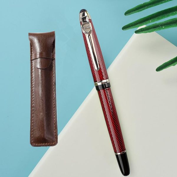 

fountain pens luxury jinhao 163 pen matte medium ink dolma kalem school office name gift stationery