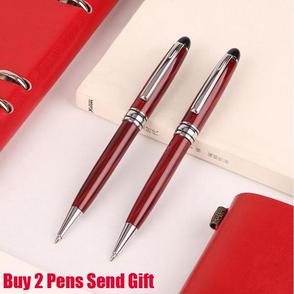 

ballpoint pens fashion design arrival brand metal pen business men smooth writing signature buy 2 send gift, Blue;orange