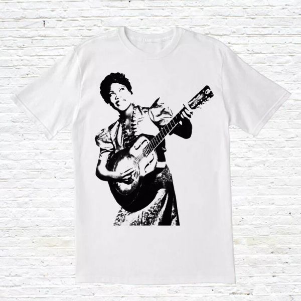 

sister rosetta tharpe t-shirt, White;black
