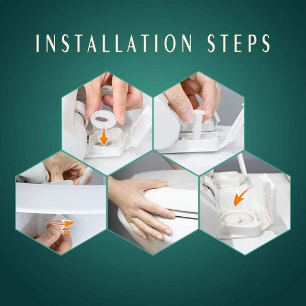 

toilet seat covers 2pcs repair screws kit bathroom bolts bottom fitting hinges