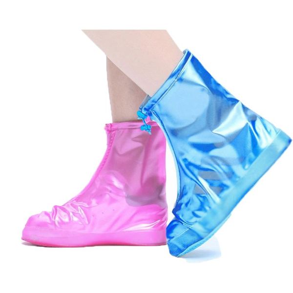 

raincoats boots waterproof shoe cover adjustable reusable rain boot non-slip wear-resistant protectors