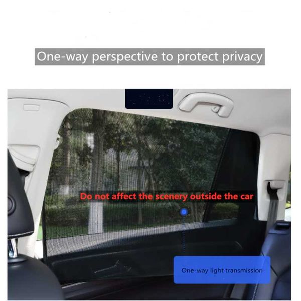 

magnetic car sun shade uv protection moto foldablewindow sunshade curtains cute side mesh visor summer film roller blinds