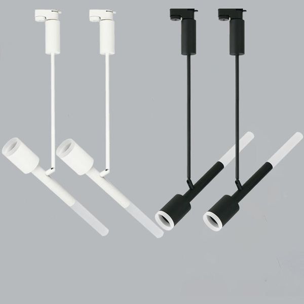 

track lights led light cob aluminum+acrylic rail lighting spotlights spot lamp for store living room home fixture