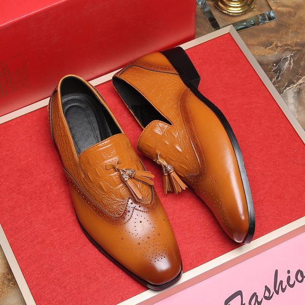 

dress shoes male spring zapatos de leather couro shoe black for large sneakers 2021 vestir zapatillas size men cuero fashion casuales uomo