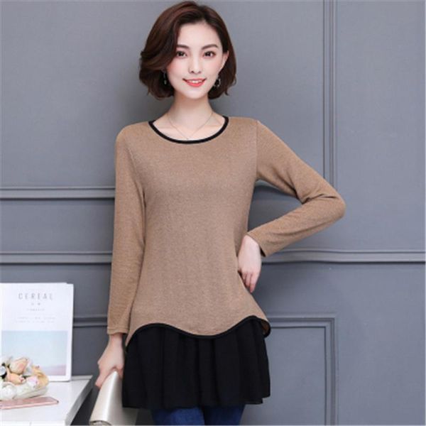 

women's blouses & shirts fashion 2021 kimono vintage patchwork womens and o-neck female long plus size 5xl pz1969, White