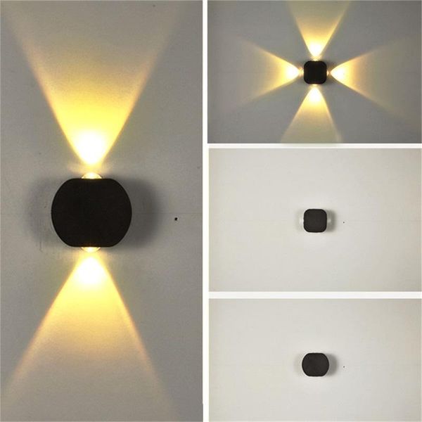 

outdoor wall sconces lamps contemporary waterproof led fixture light for home