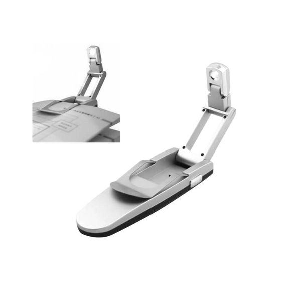 

book lights ledgle foldable reading light creative clamp portable led lamp for reading, battery powered